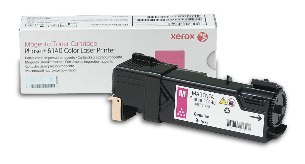 Toner Laser XEROX 106R01478 (2.000 páginas - Xerox Phaser 6140 - Magenta)
