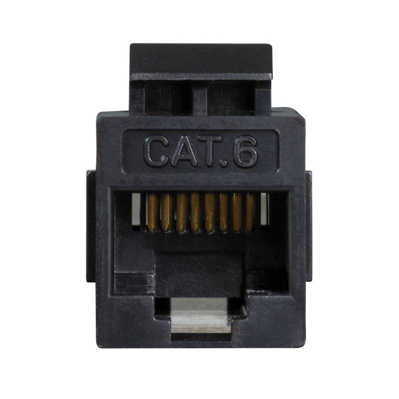 Módulo Keystone RJ45 LOGILINK NK4012 (RJ-45 - Cat6e - Preto) — miniatura 3