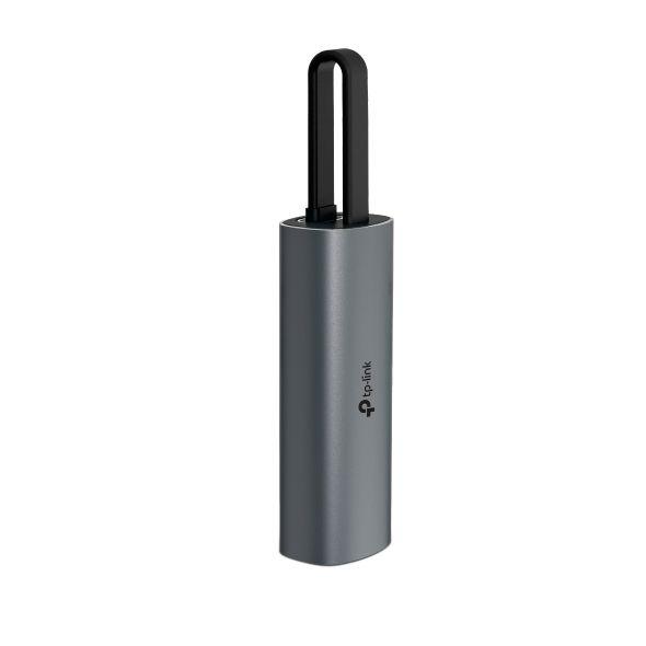 Adaptador de Rede TP-LINK UE302C (USB-C - Ethernet 2,5 Gbit/s - Cinzento) — miniatura 2