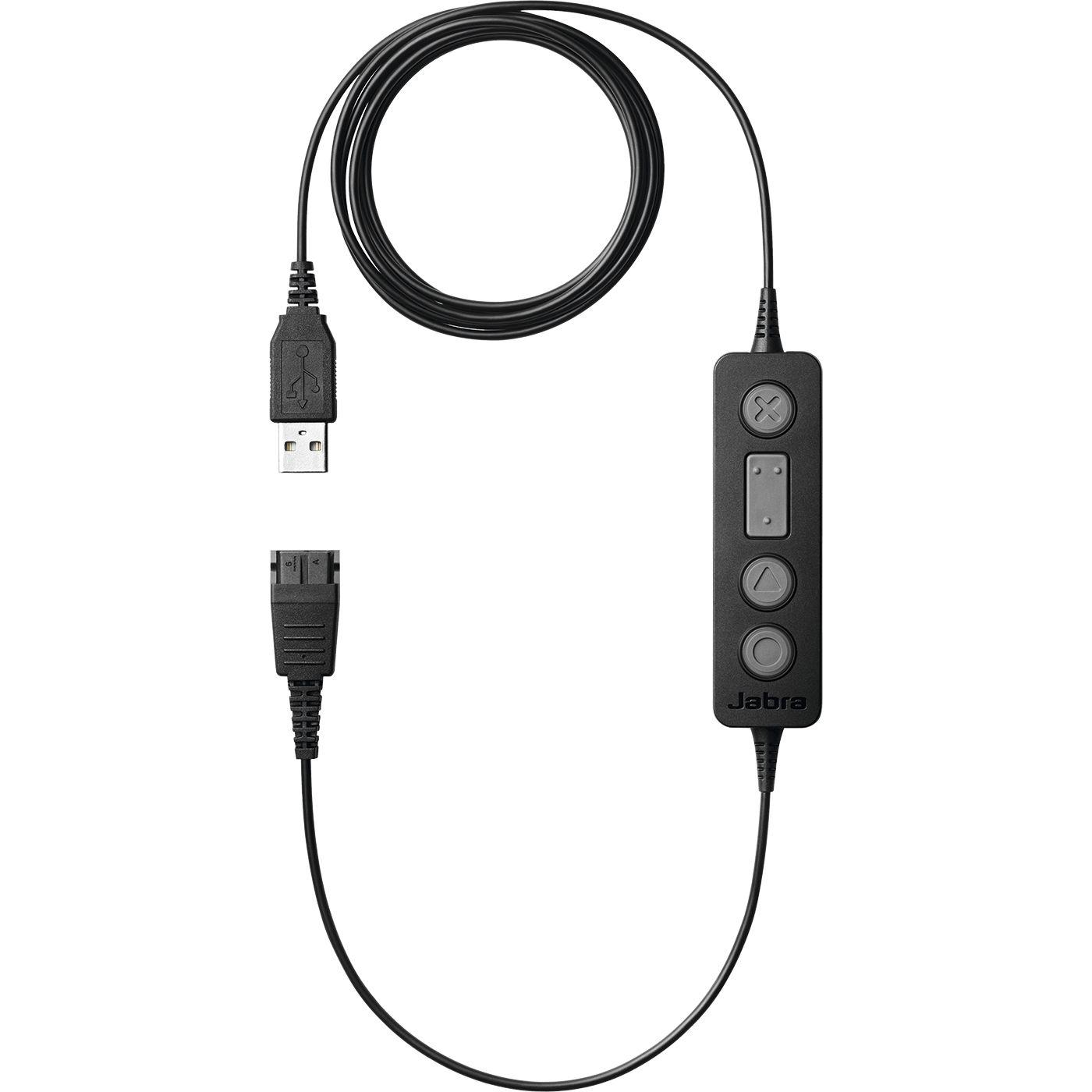 Adaptador USB para Headset JABRA Link 260 (Preto)