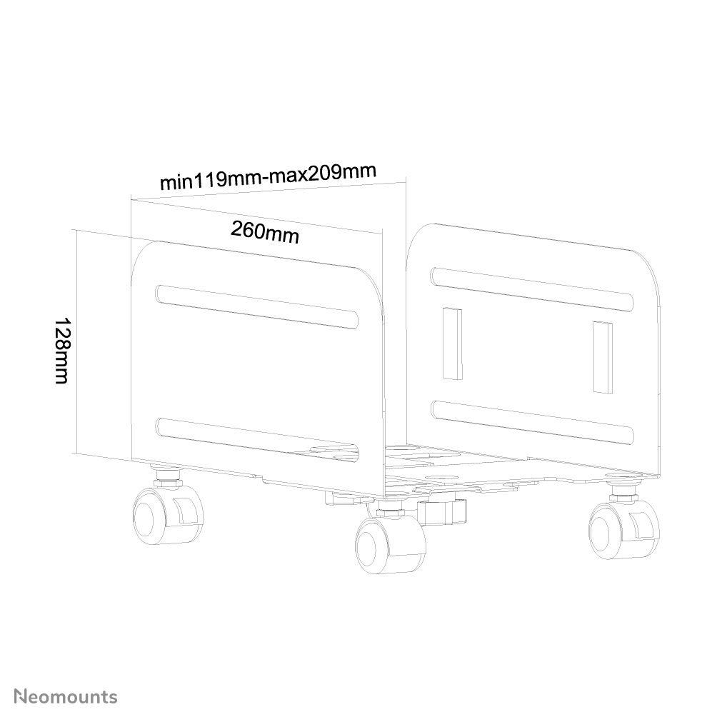 Suporte de CPU NEOMOUNTS CPU-M100BLACK (Preto) — miniatura 11