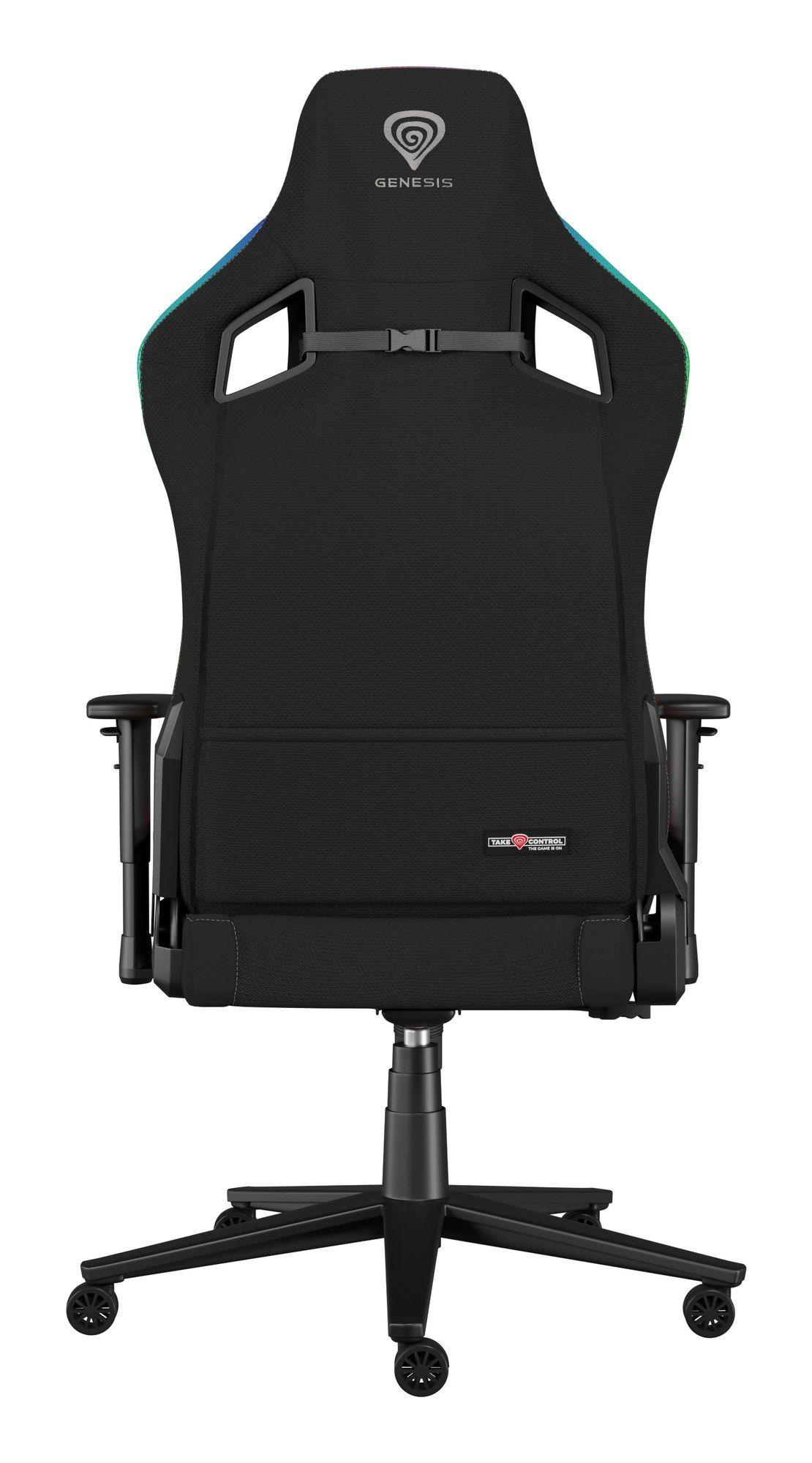 Cadeira Gaming GENESIS Trit 660 (150 kg - 136 cm - Tecido - Preto), miniatura 4