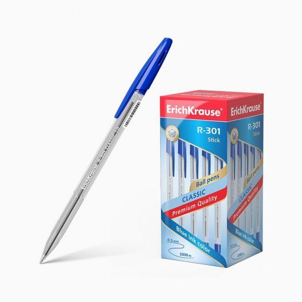 Esferográfica ERICHKRAUSE R-301 Stick Classic (Azul), miniatura 2