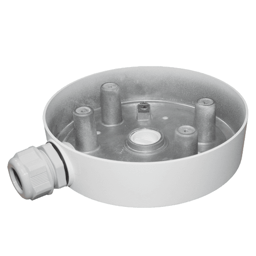 Caixa de Ligações para Câmaras HIKVISION DS-1280ZJ-SD11 (Exterior - Teto ou parede - Branco)