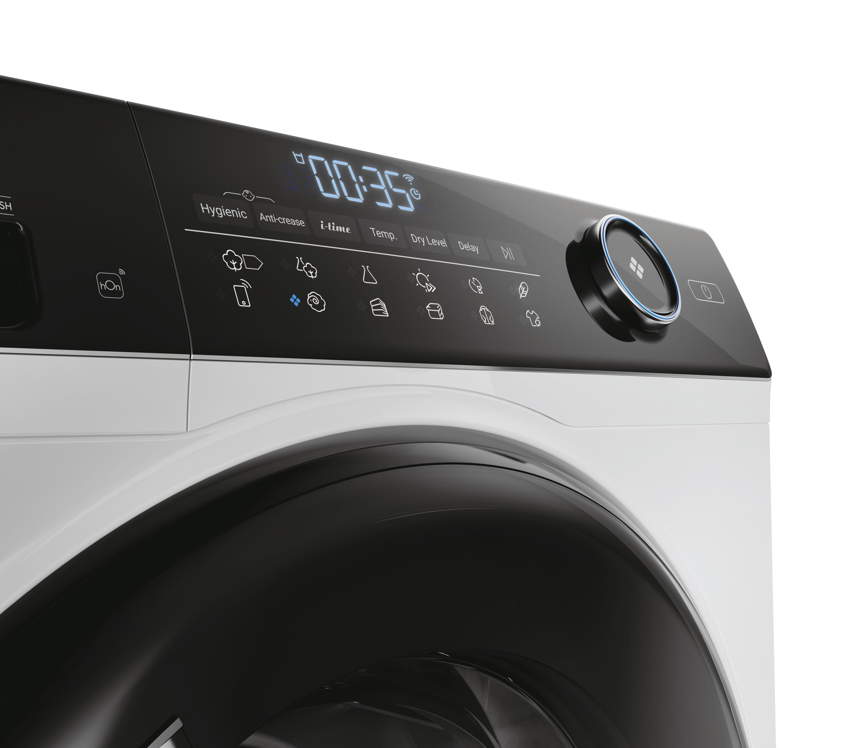 Máquina de Secar Roupa Independente HAIER HD90A3959S (9 kg - Bomba de calor - Direita - Branco) — miniatura 5