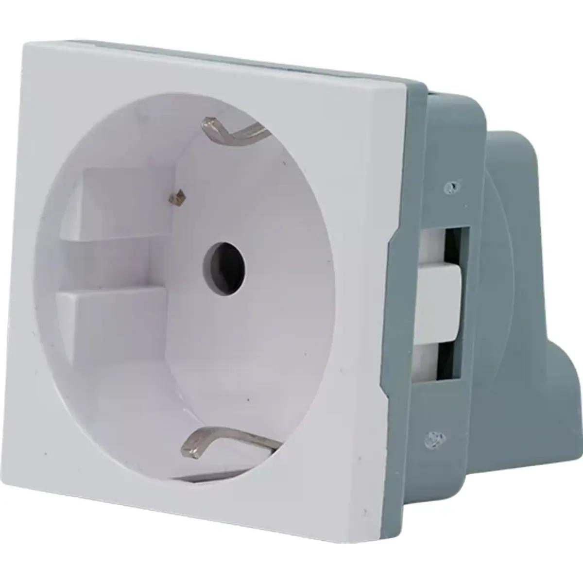 Módulo de Tomada SHELLY SH-WALL-DISPLAY-SOCKET-W (Branco) — miniatura 2