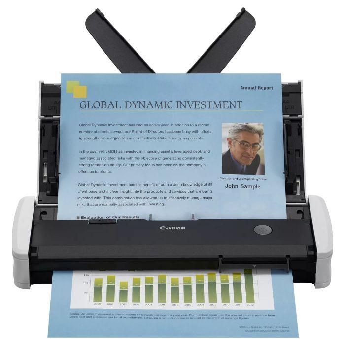Scanner Portátil CANON imageFORMULA R10 (USB 2.0 - Branco) — miniatura 3