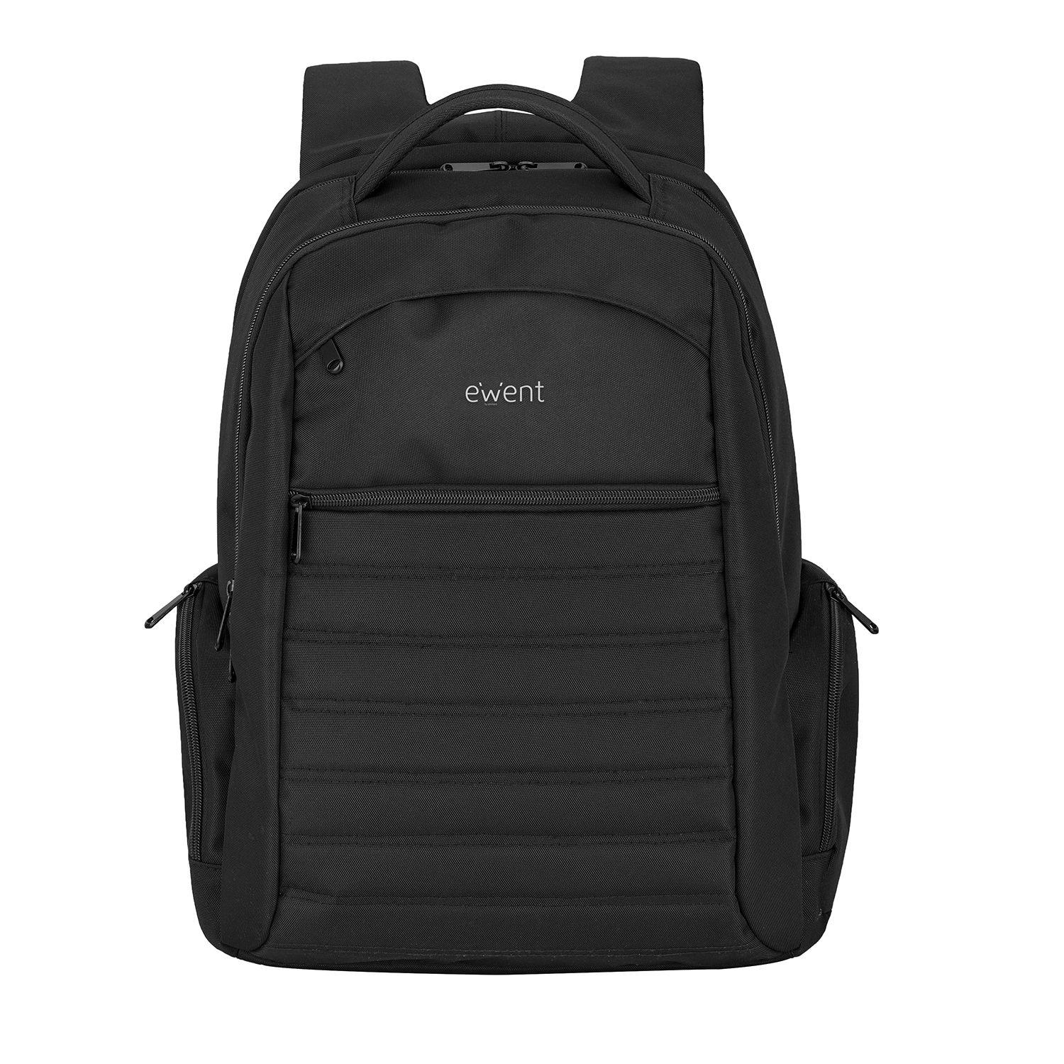 Mochila EWENT EW2528 (17,3" - Poliéster - 43,9 cm - Preto)
