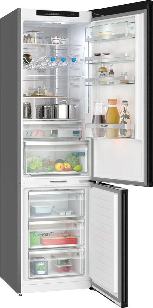 Frigorífico Combinado Independente SIEMENS KG39NSBBF (363 l - 203x60x66,5 cm - 60 cm - Preto Mate) — miniatura 3