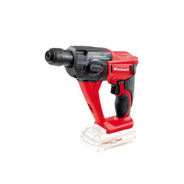 Martelo Perfurador EINHELL TE-HD 18 Li Solo (18 V - Bateria - Preto e Vermelho)