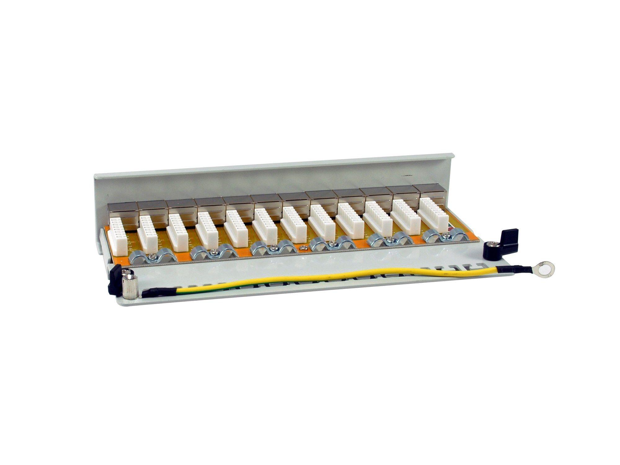 Patchpanel EQUIP 326522 (12x RJ45 Cat6a FTP - Cinzento) — miniatura 3