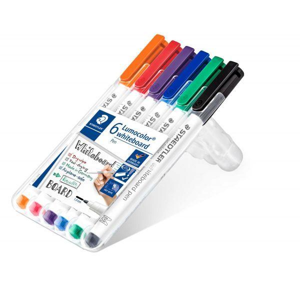 Conjunto de Marcadores para Quadro Branco STAEDTLER Lumocolor 301 WP6 (Cores sortidas) — miniatura 2