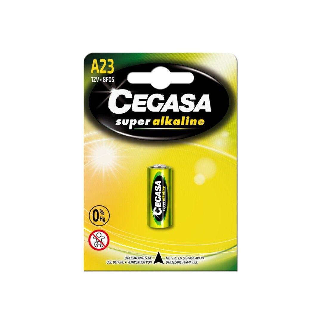 Pilha Alcalina CEGASA 8F05 (A23 - 12 V - 1 unidade)
