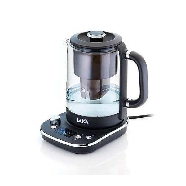 Jarro Elétrico LAICA HJ4000L (2400 W - 1,5 l - Altura 22,6 cm - Preto e Transparente), miniatura 2