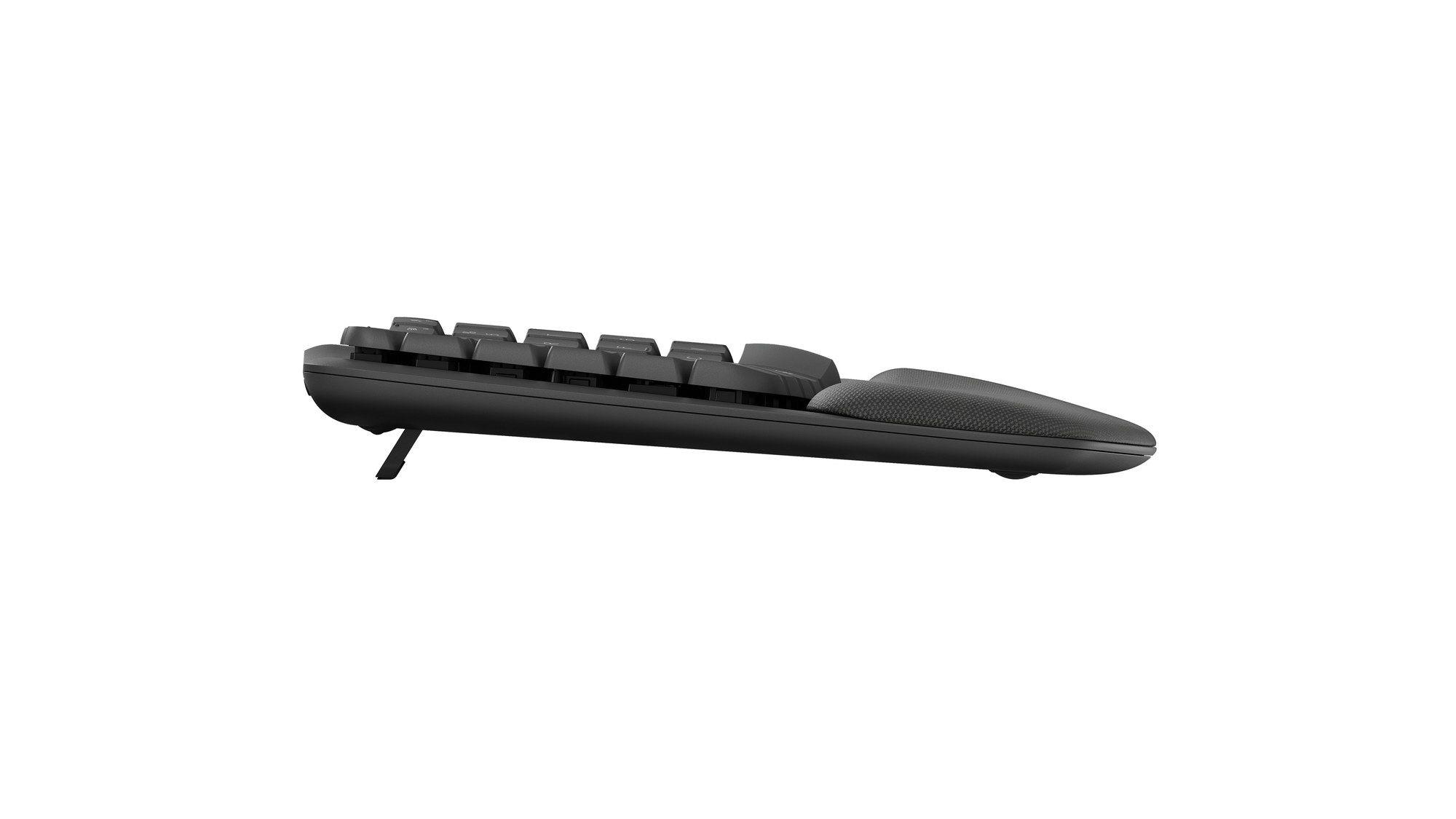Teclado LOGITECH Wave Keys (Checo - Interruptor de membrana - Tamanho completo - Grafite) — miniatura 6