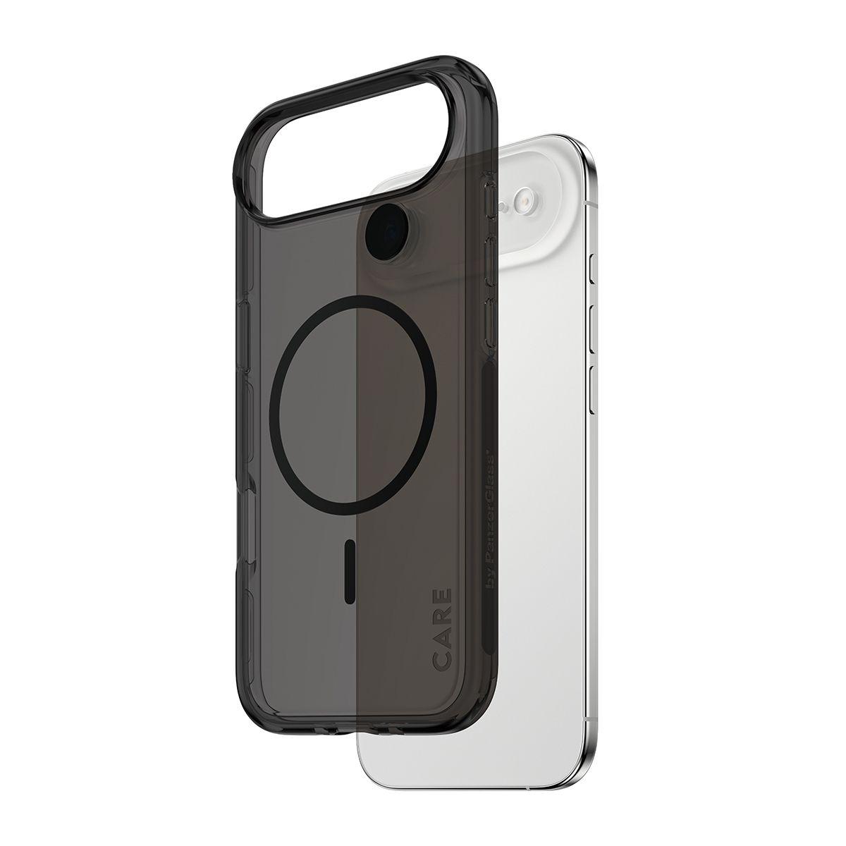 Capa para Telemóvel PANZERGLASS CARE™ by Smokey Case (Apple iPhone Air - Apple - MagSafe - Preto)