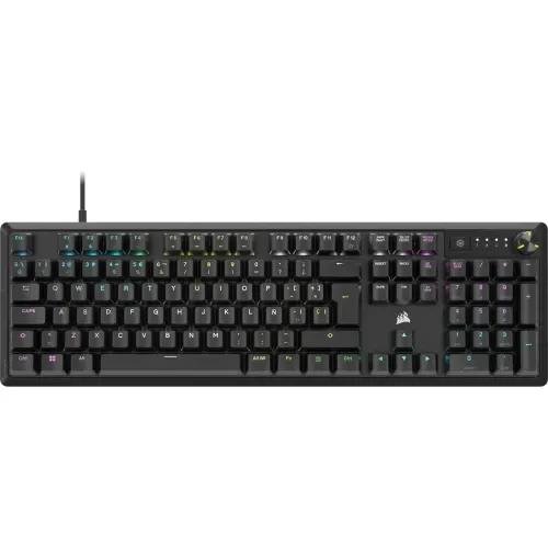Teclado CORSAIR K70 CORE RGB (Inglês - CORSAIR MLX Red - Tamanho completo - Preto)