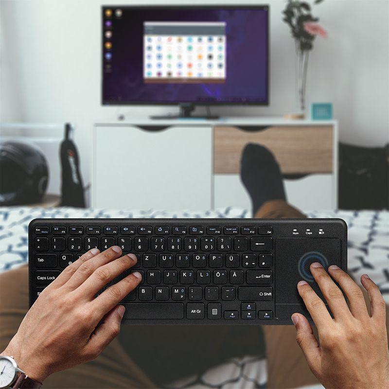 Teclado LOGILINK ID0188 (Mini - RF Wireless - Sem fios - Preto) — miniatura 7