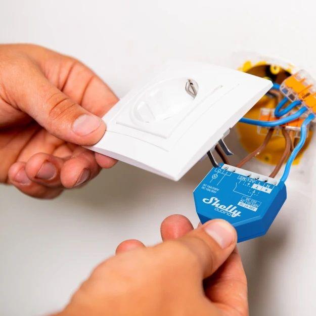 Módulo Interruptor Domótico SHELLY SH-WAVE-1 (Plástico - Azul), miniatura 5