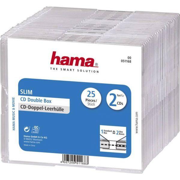 Caixa para CDs HAMA 51168 (Transparente) — miniatura 2