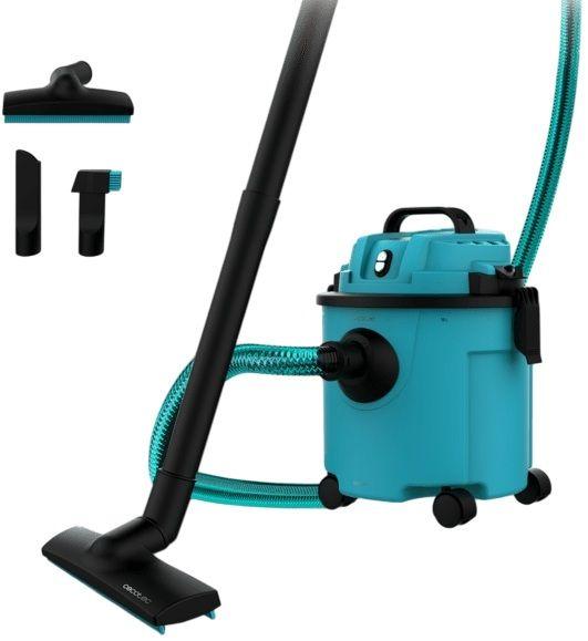 Aspirador de Tambor CECOTEC Conga Rockstar Wet & Dry Compact Garden Plus (Altura 42 cm - 16 l - Chão, pavimento duro, degraus - Azul), miniatura 2
