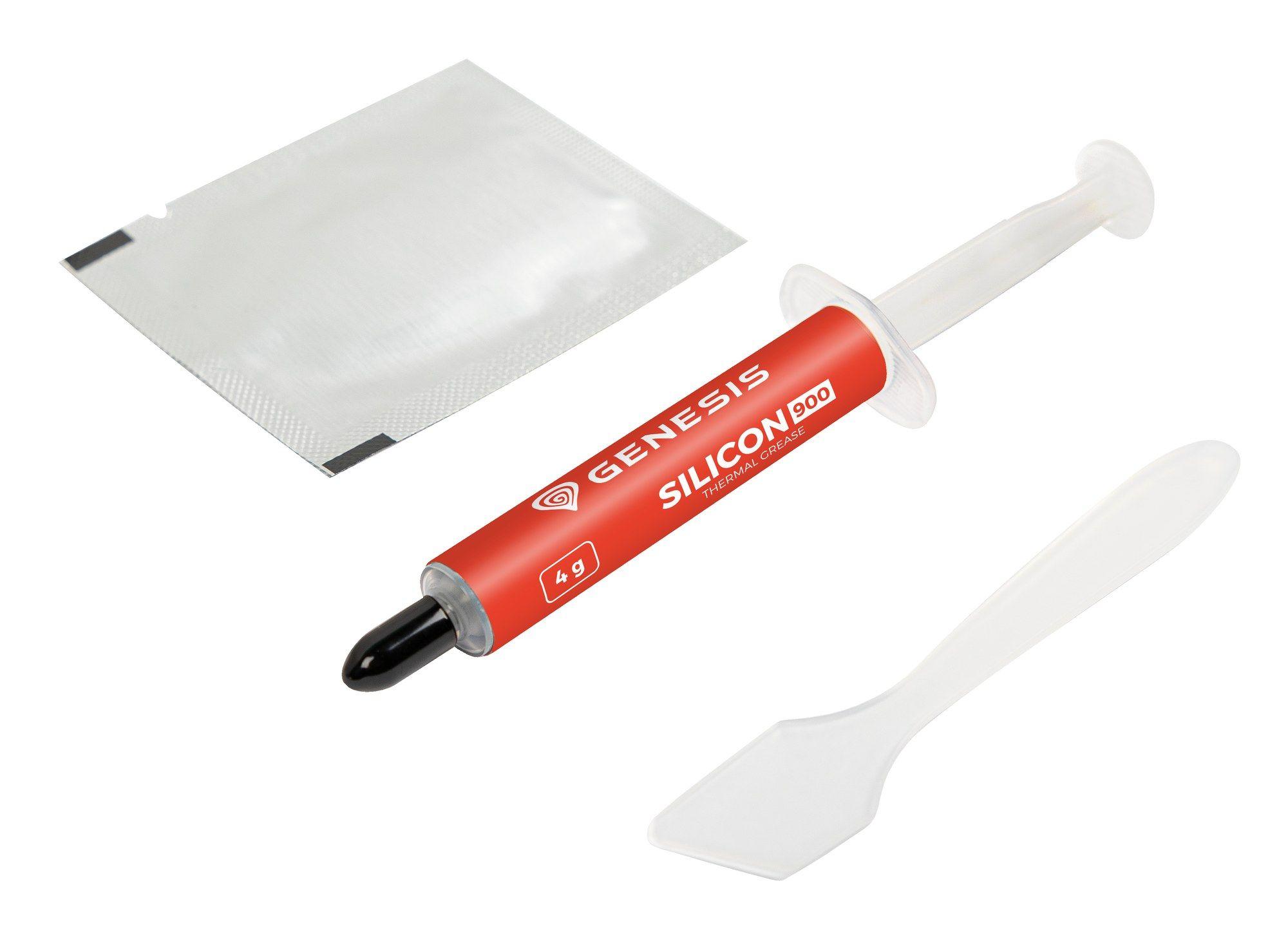 Pasta Térmica GENESIS Silicon 900 (Gordura térmica - 12,8 W/m·K - 2,8 g/cm³ - Cinzento) — miniatura 3
