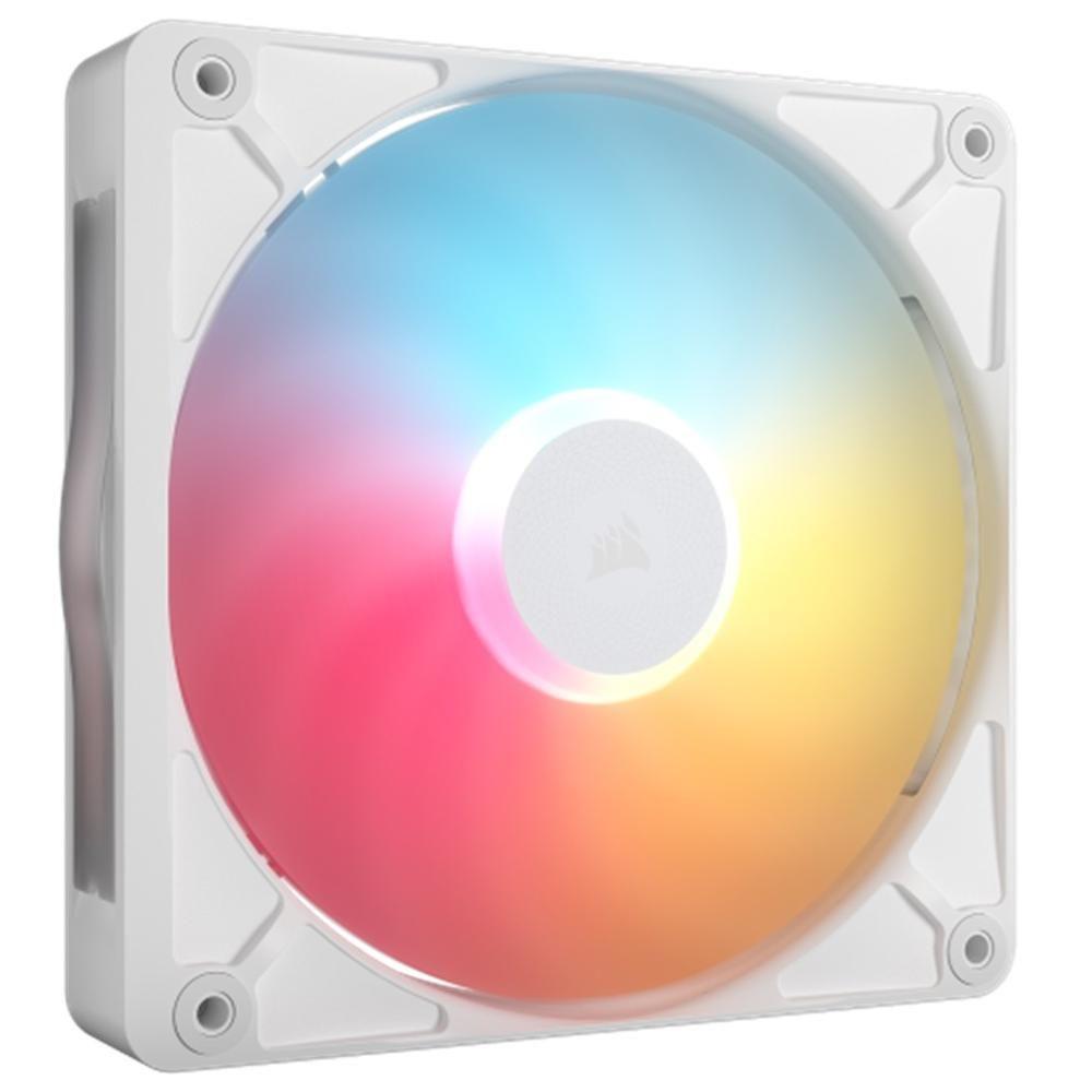 Ventoinha para Caixa CORSAIR iCUE LINK RX140 II RGB (RGB, 8 LEDs - 0,25 W - Branco)