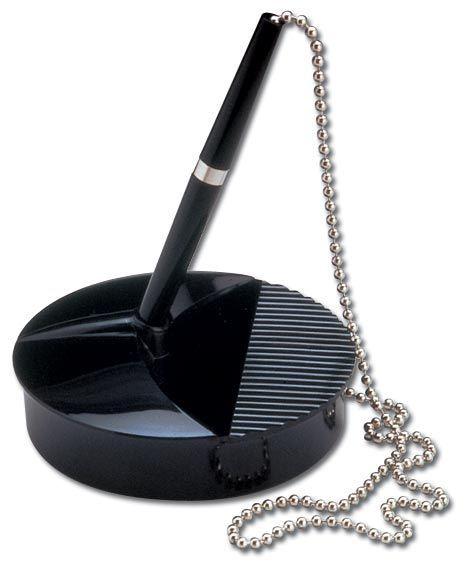 Caneta com Suporte FELLOWES 9821502 (Plástico - Preto)