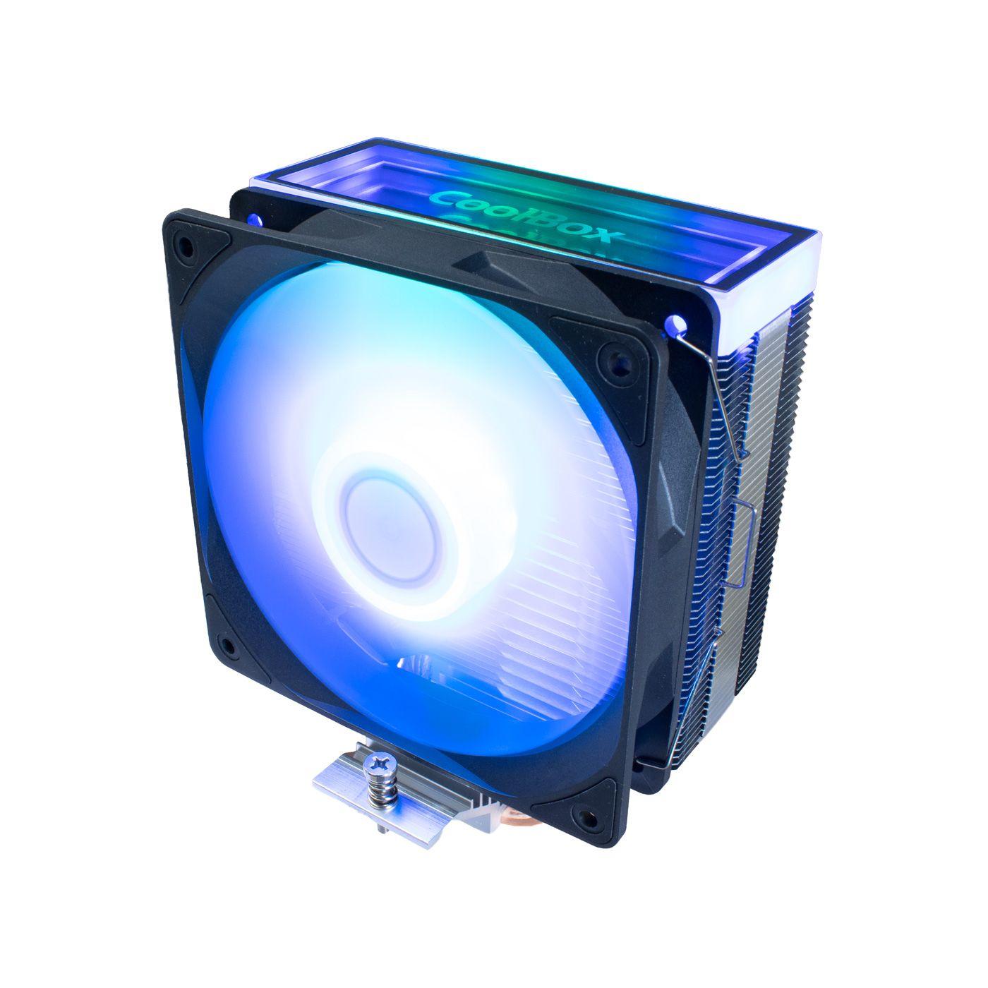 Dissipador de CPU COOLBOX Infinite Air120 (120 mm - 1800 RPM - Multi - Alumínio e Preto)