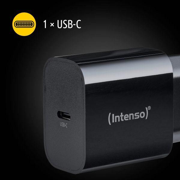 Carregador de Parede USB-C INTENSO 7802010 (20 W - Power Delivery 3.0, PPS - Preto), miniatura 4