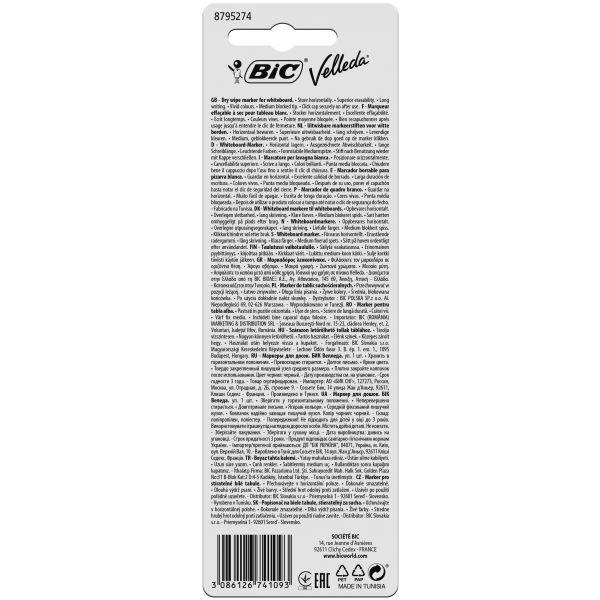 Marcador para Quadro Branco BIC Velleda 1741 (Preto) — miniatura 3
