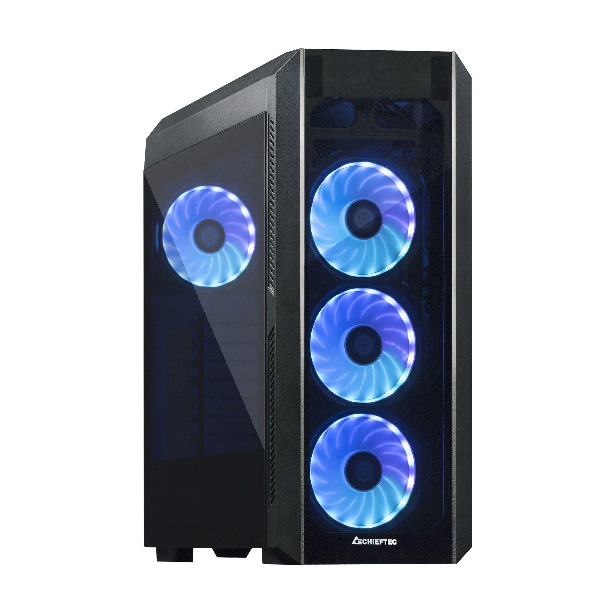 Caixa ATX CHIEFTEC Scorpion 3 GL-03B-OP (Mini-ITX - Torre - ATX, Micro ATX, Mini-ITX - Preto)