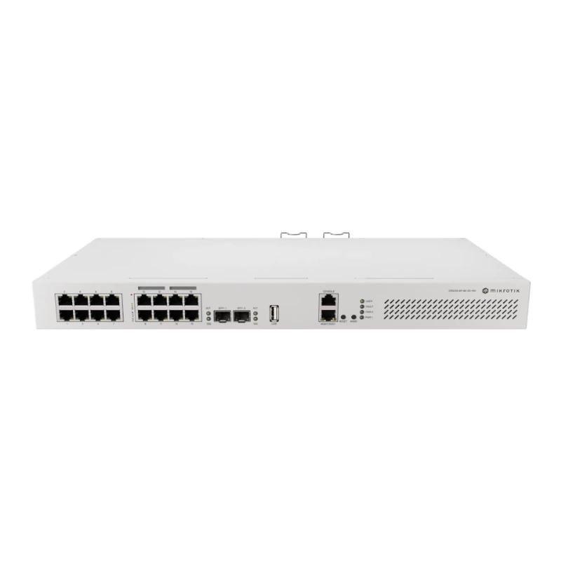 Switch MIKROTIK CRS418-8P-8G-2S+RM (RJ-45 - Gigabit Ethernet - L2/L3), miniatura 2