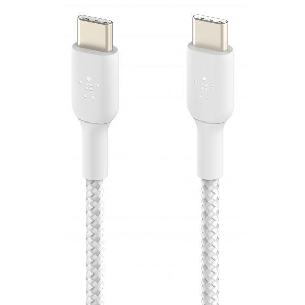 Cabo USB-C BELKIN CAB004BT1MWH2PK (1 m - USB C - Branco) — miniatura 3