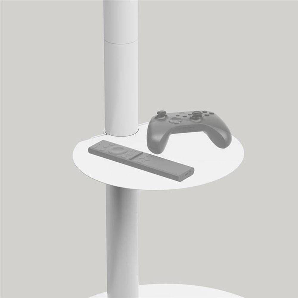 Suporte de Chão para TV GEMBIRD TVS-86TR-01-W (37–86 polegadas - Suporte de chão - Branco), miniatura 4