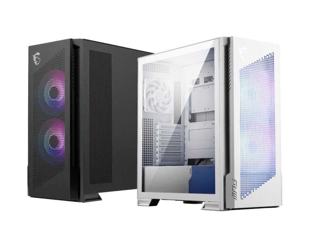 Caixa PC MSI MPG VELOX 300R AIRFLOW PZ (Mid-Tower - Vidro temperado - ARGB - Preto) — miniatura 4