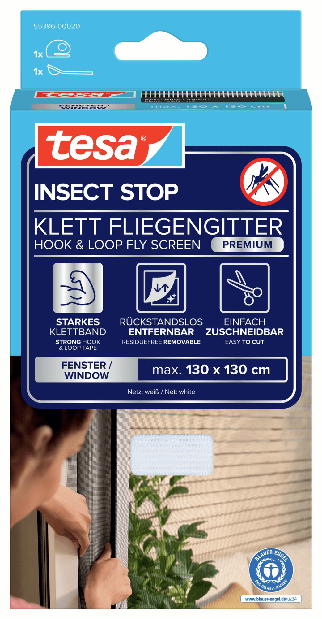 Mosquiteiro TESA Insect Stop Comfort (Branco) — miniatura 2