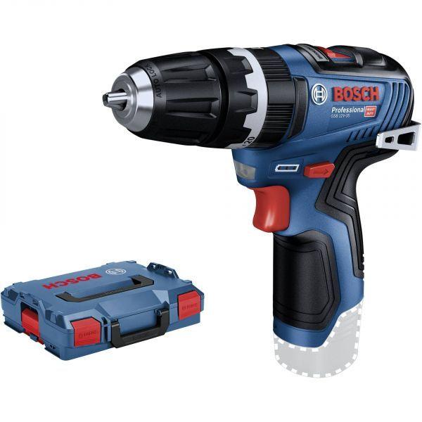 Berbequim Aparafusador com Percussão BOSCH GSB 12V-35 (12 V - Bateria - Preto/Azul/Vermelho)