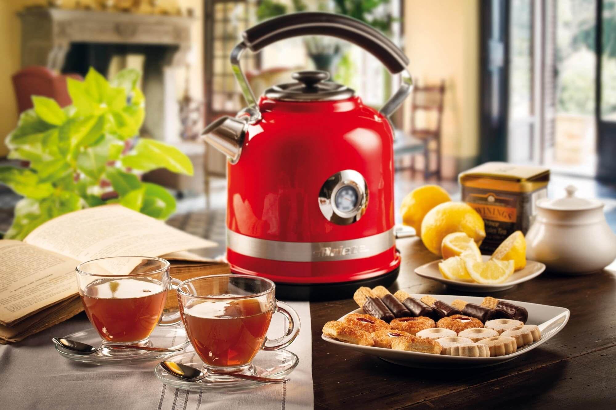 Jarro Elétrico ARIETE 2854/00 (2000 W - 1,7 l - Aço inoxidável - Vermelho), miniatura 6