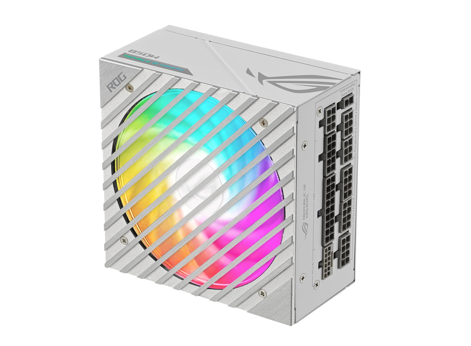 Fonte de Alimentação ASUS ROG Loki SFX-L 850W Platinum White (SFX-L - 850 W - Caixa - Branco), miniatura 7