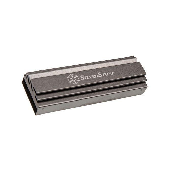 Dissipador para SSD M.2 SILVERSTONE TECHNOLOGY SST-TP04 (SSD M.2 - Prateado)