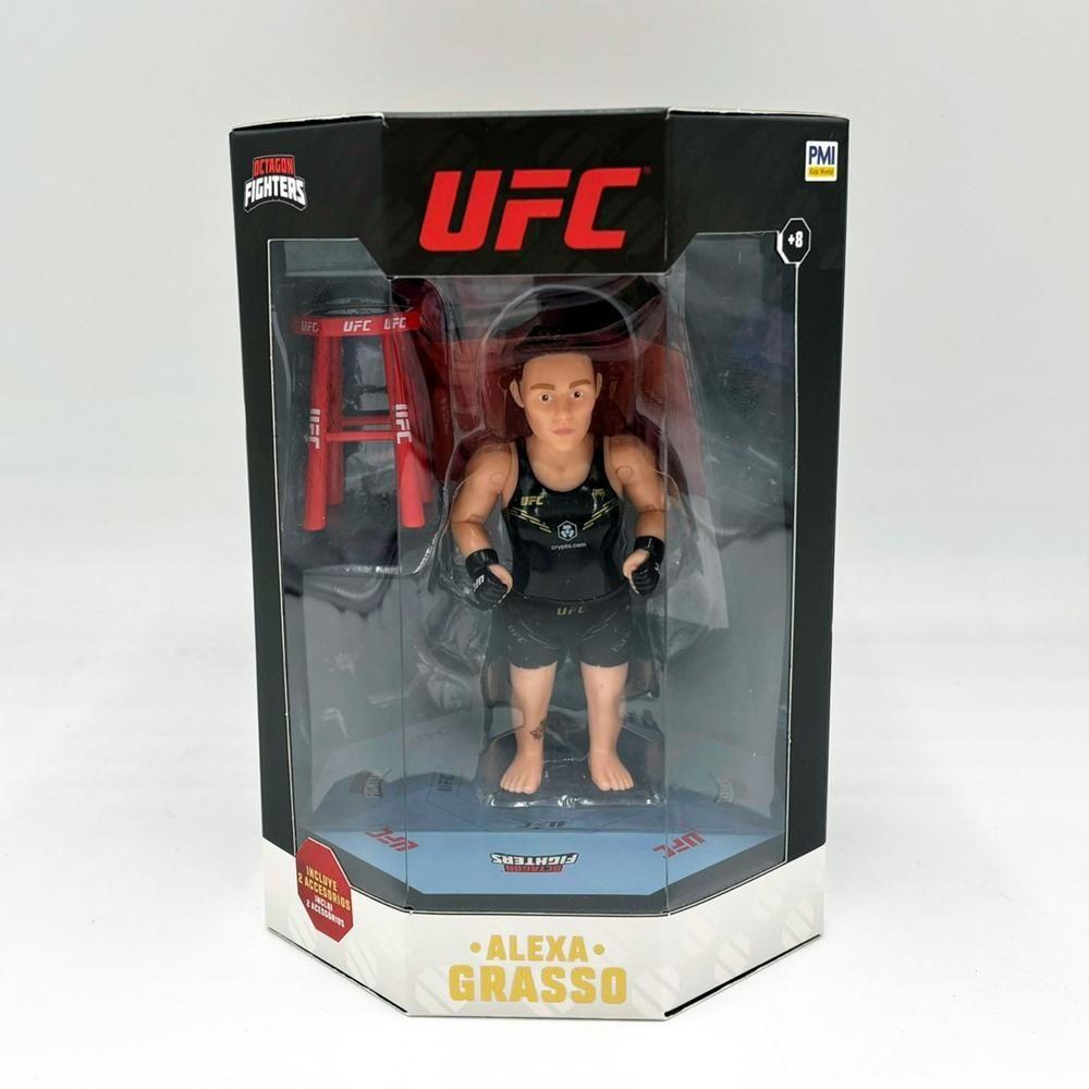 Maxi Figura Articulada BIZAK UFC Legends Alexa Grasso (11,5 cm - 5 pontos de articulação)