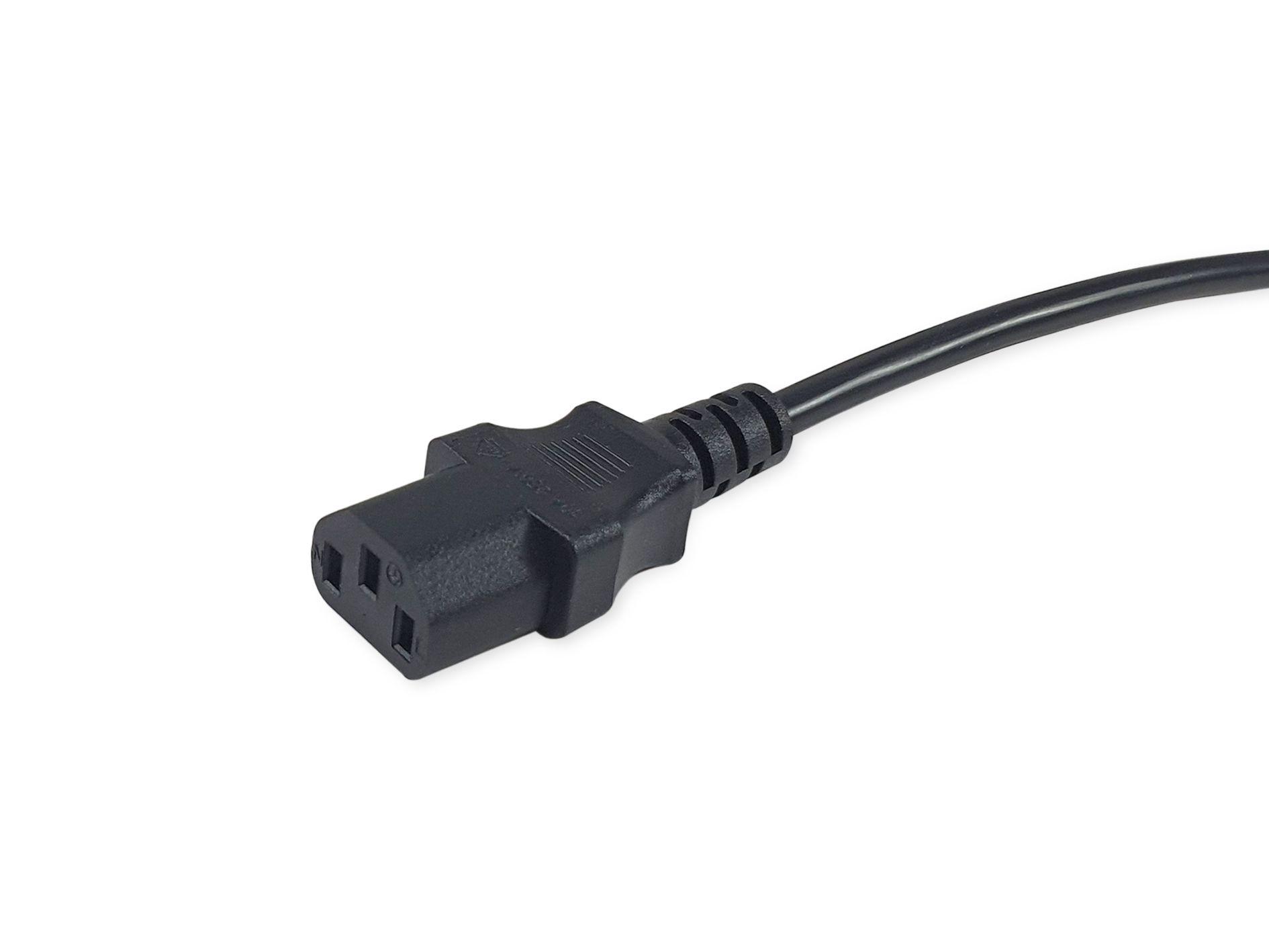 Cabo de Alimentação EQUIP 112304 (10 m - IEC C13 - BS 1363 - Preto), miniatura 3