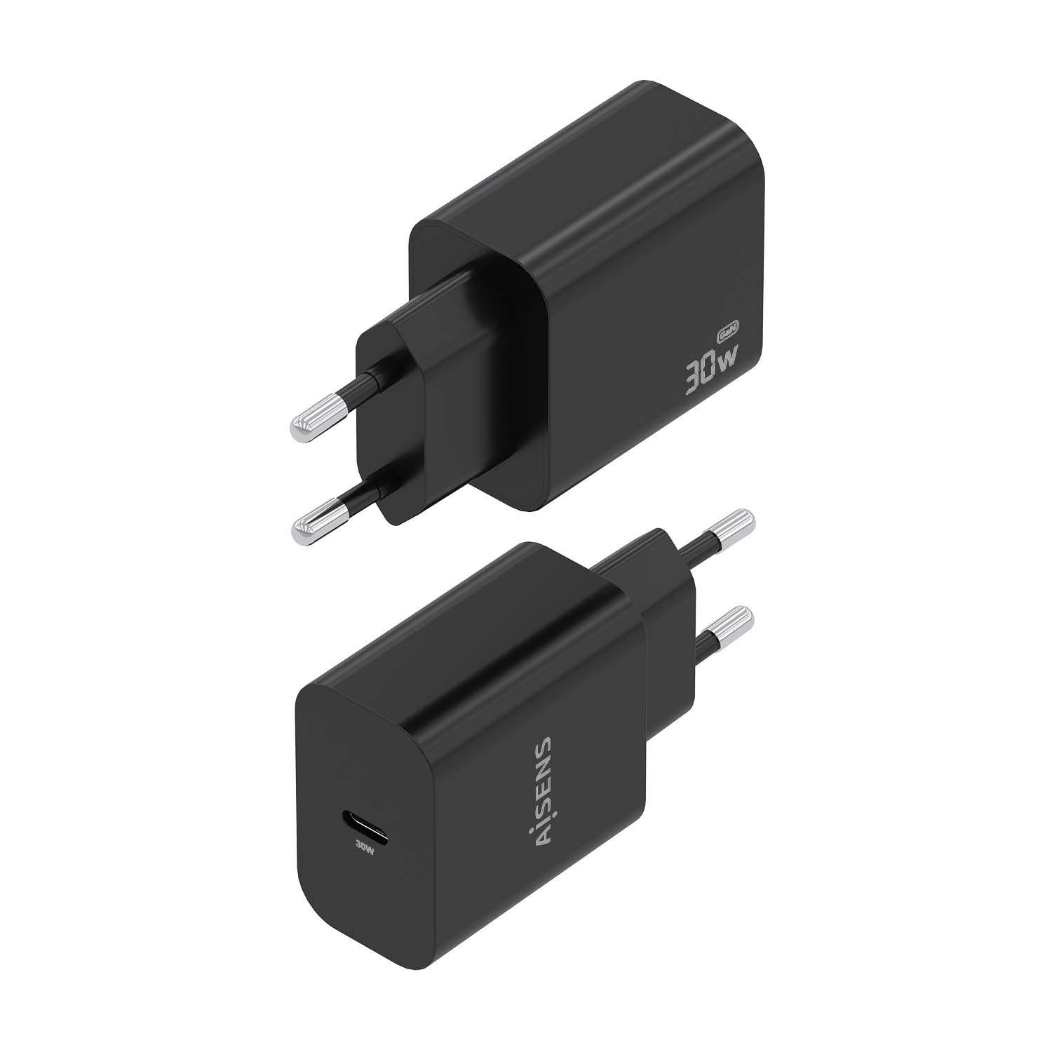 Carregador de Parede AISENS A110-0941 (33 W - 30 W - Preto), miniatura 3