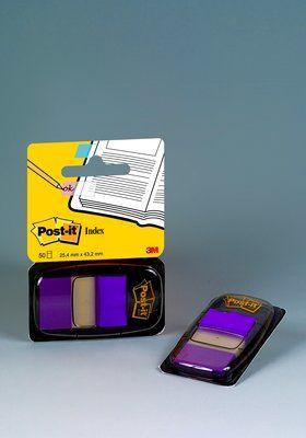 Dispensador de Marcadores Index Autocolantes 3M 680-8 (25,4 x 43,1 mm - Roxo), miniatura 2