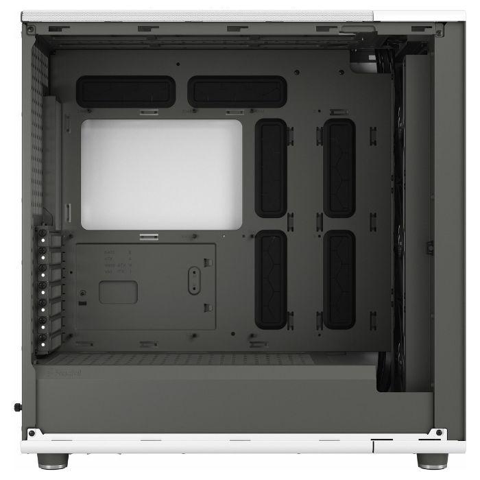 Caixa PC FRACTAL DESIGN FD-C-NOR1X-04 (Midi Tower - Aço, vidro temperado, madeira - Branco) — miniatura 3