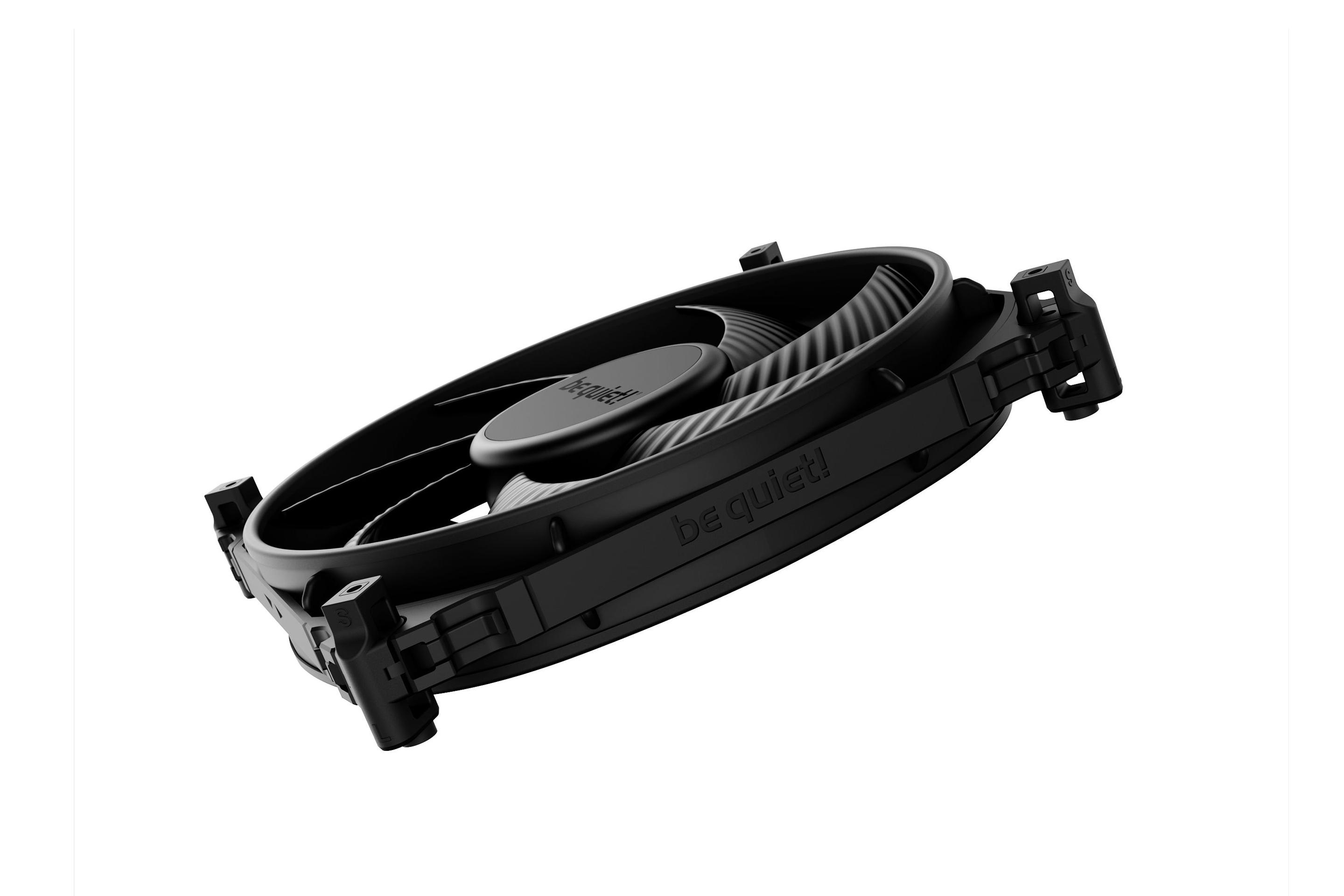 Ventoinha para Caixa PC BE QUIET! SILENT WINGS 4 140mm PWM High-Speed (4,8 W - Preto) — miniatura 2