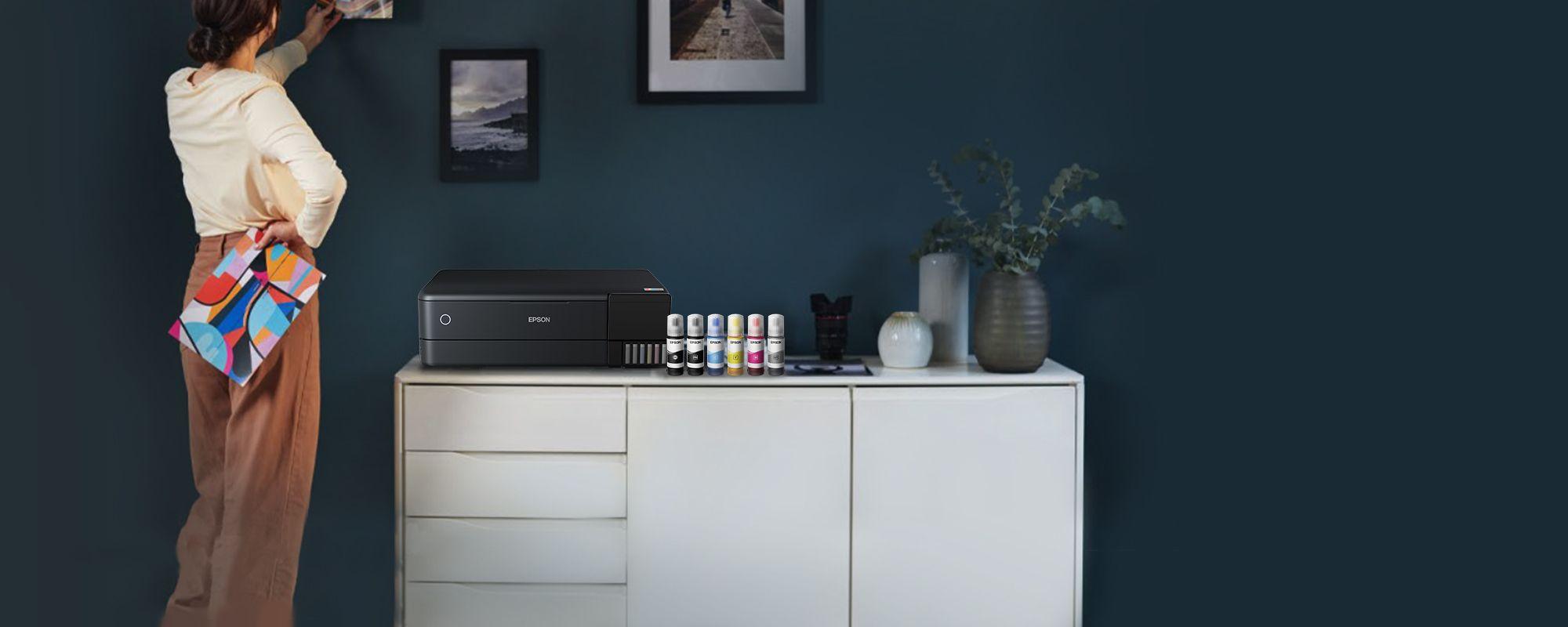 Impressora Multifunções EPSON EcoTank ET-8550 (A3 - Impressão a cores - WiFi / Bluetooth - Preto) — miniatura 28