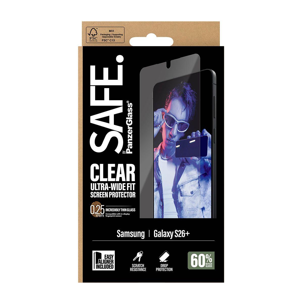 Película de Proteção PANZERGLASS SAFE. by Samsung Galaxy S26+ (Samsung Galaxy S26+ - Transparente), miniatura 3