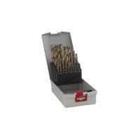 Conjunto de Brocas para Metal BOSCH 2608587018 (HSS-Co - 25 Peças - 1-13 mm)